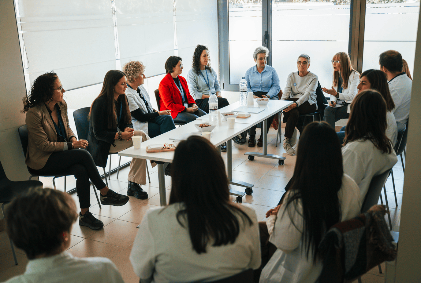 Reunió professionals d'Orienta amb consellera de Salut 21 de novembre