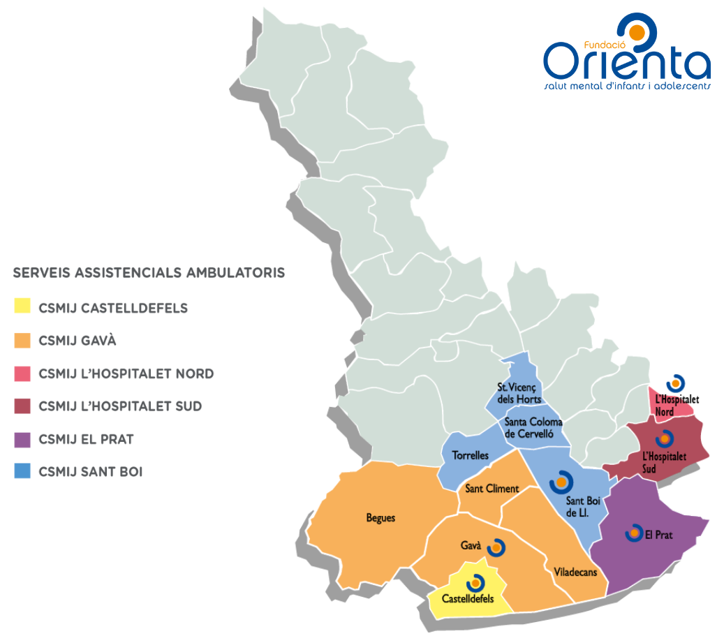 Mapa CSMIJ