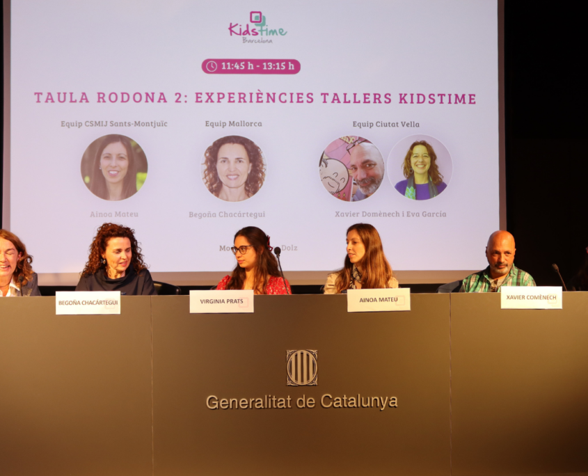 Taula Rodona 2: Experiències tallers Kidstime Barcelona