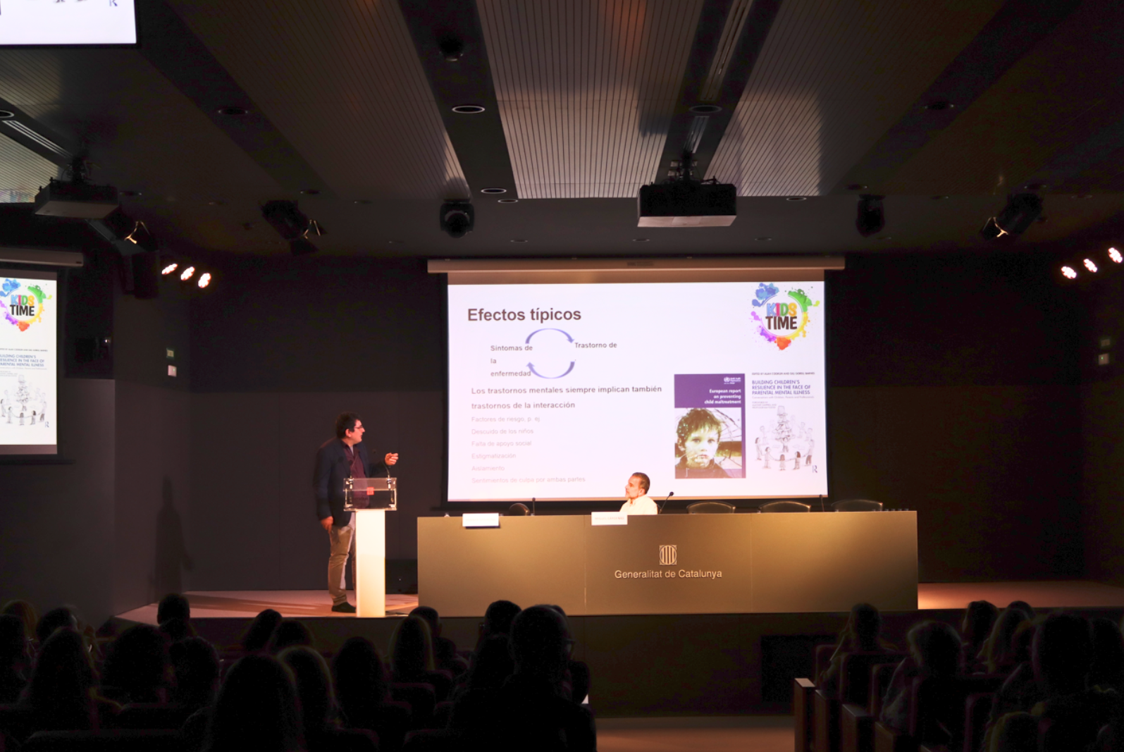 Kidstime Alemania: experiencias en primera persona (Young Carer), a cargo de Henner Spierling.