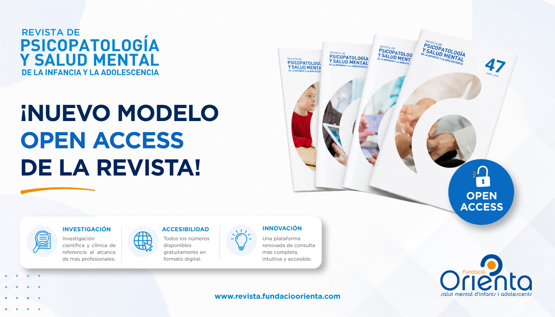 ¡Nuevo modelo Open Access de la Revista!